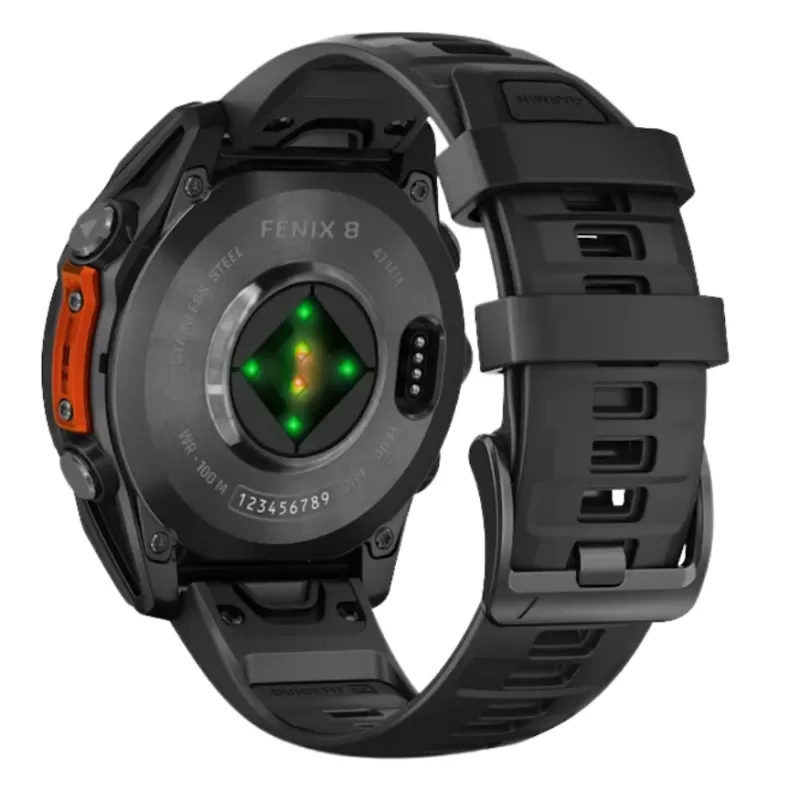 Reloj GPS Garmin Fēnix 8 47mm AMOLED 010-02904-00 - Slate Gray/Black