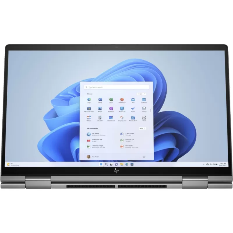 Notebook HP Envy X360 15-FE1082WM 15.6" Touch Intel Core Ultra 7 155U 16/512GB W11 - Mineral Silver