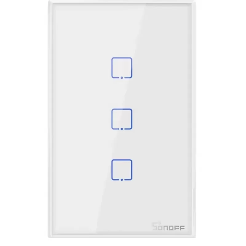 Interruptor de Pared Smart Sonoff T2US3C Wi-Fi 2V ...