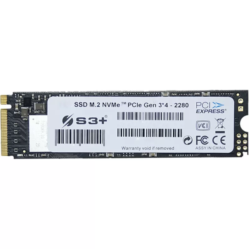 SSD M.2 PCle NVMexpress S3+ 480GB (S3SSDD480)