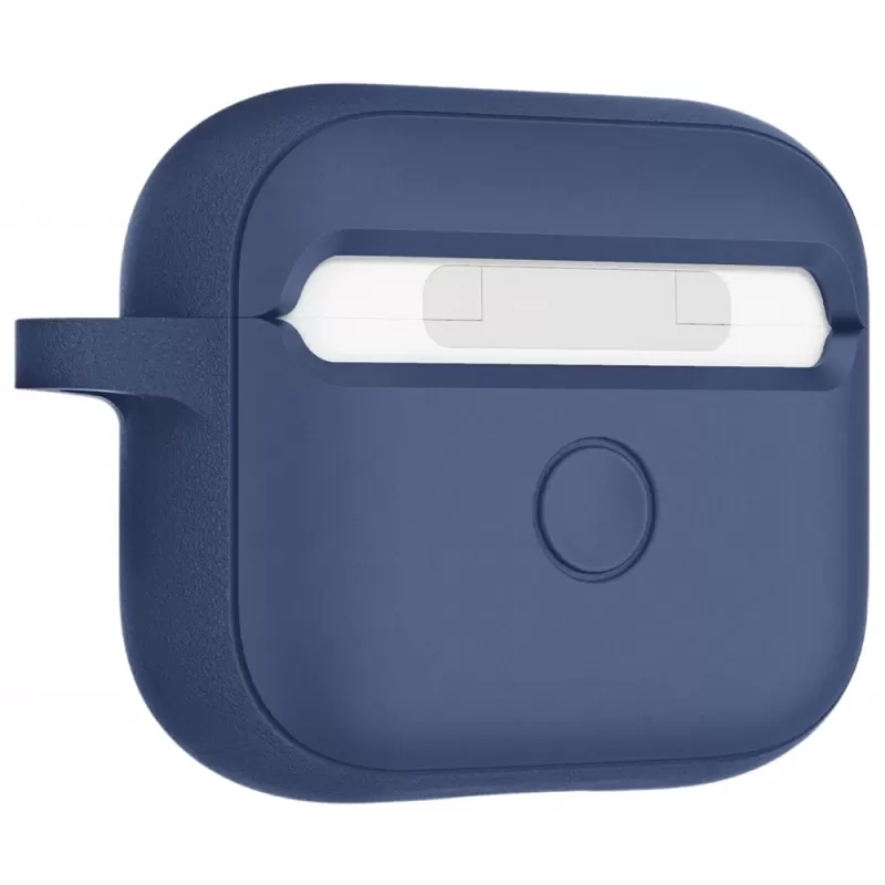 Capa Spigen para AirPods (3rd Gen) ASD02899 Silicone Fit - Deep Blue