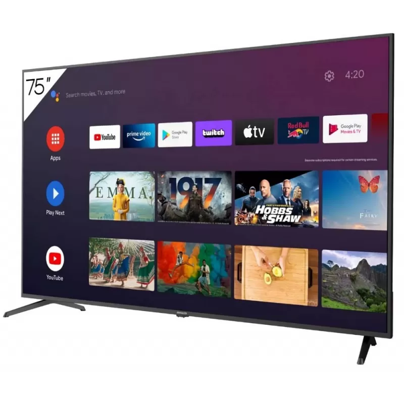 Smart TV LED Aiwa 75" AW75B4K 4K Ultra HD