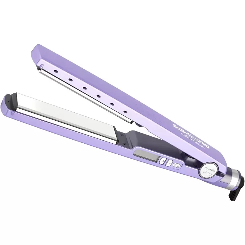 Alisador BaBylissPro Nano Titanium BNTLV4091TUZ 2V - Lavender