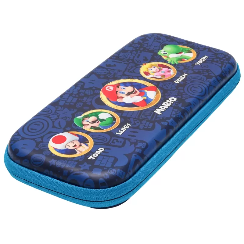 Estuche Protector Slim PowerA para Nintendo Switch - Mushroom Kingdom Heroes (PWA-A-13061)