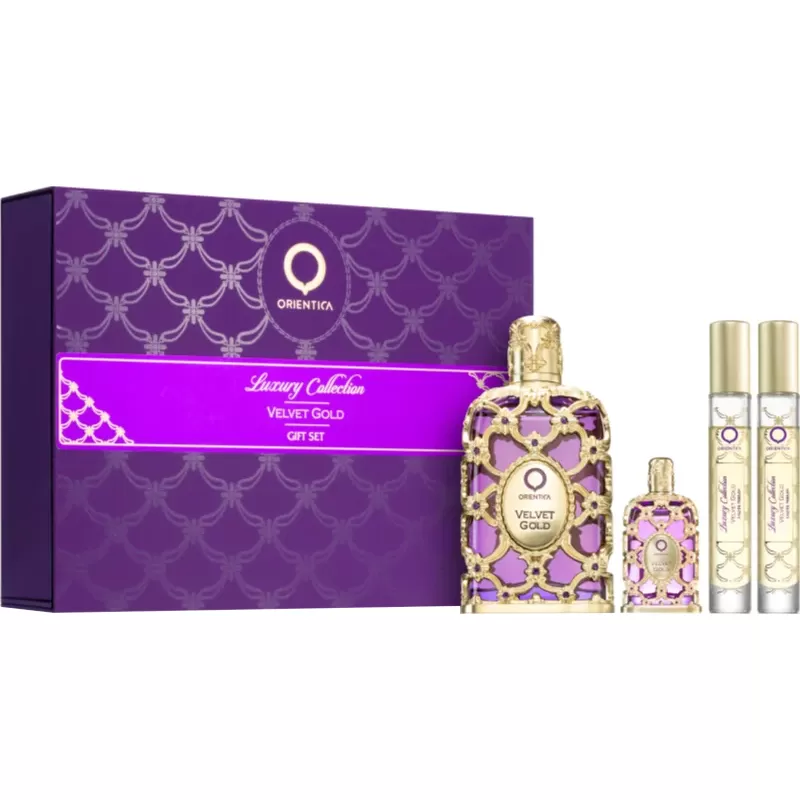 Kit Perfume Orientica Velvet Gold EDP 80ml + 7.5ml...