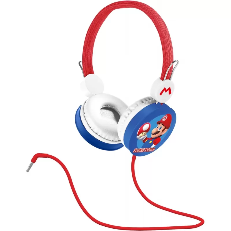 Auricular OTL Technologies Kids SM1108 - Super Mario Red Logo