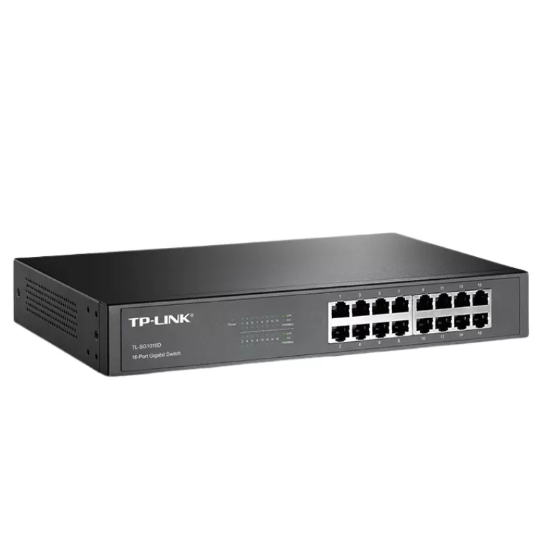 Switch de Escritorio TP-Link TL-SG1016D 16 Puertos 10/100/1000 Mbps