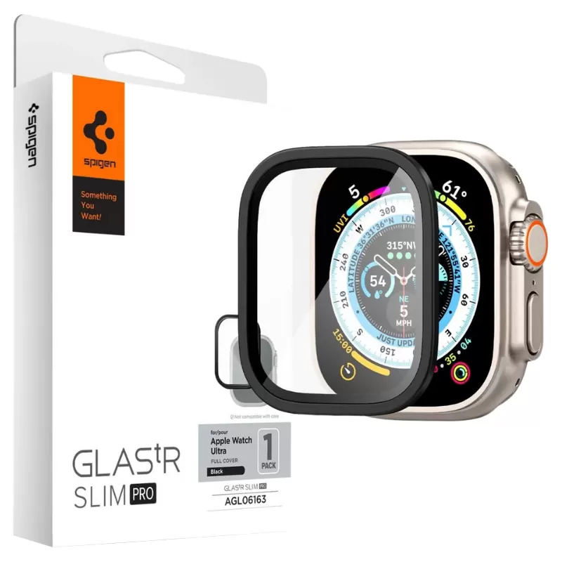 Pelicula Spigen para Apple Watch Ultra AGL06163 Gl...