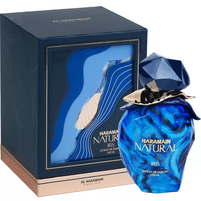 Perfume Al Haramain Natural Iris EDP Unisex - 100m...