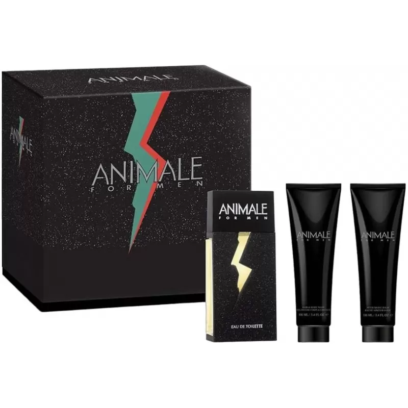 Kit Perfume Animale For Men EDT 100ml + Body Wash ...