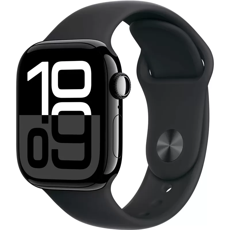 Apple Watch Series 10 MWWE3LW/A 42mm GPS - Aluminum Jet Black/Sport Band 