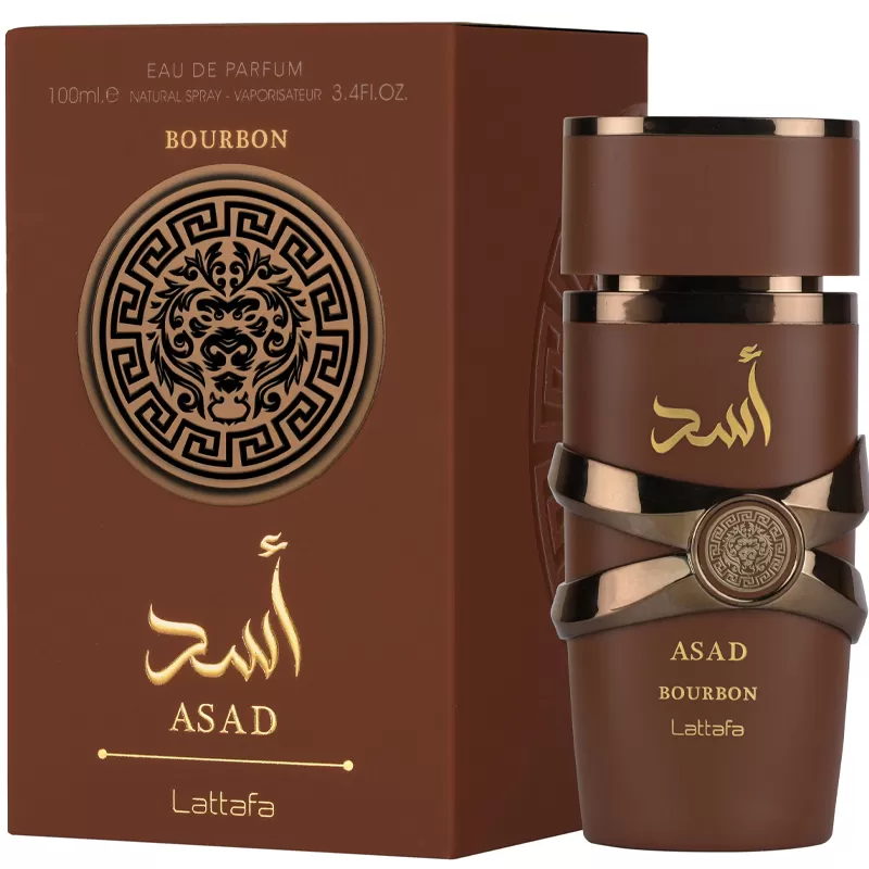 Perfume Lattafa Asad Bourbon EDP Masculino - 100ml