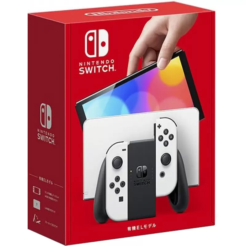 Consola Nintendo Switch OLED 64GB HEG S KAAAA - White (Japonés)