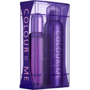 Kit Perfume Colour Me Purple EDP 100ml + Body Spra...