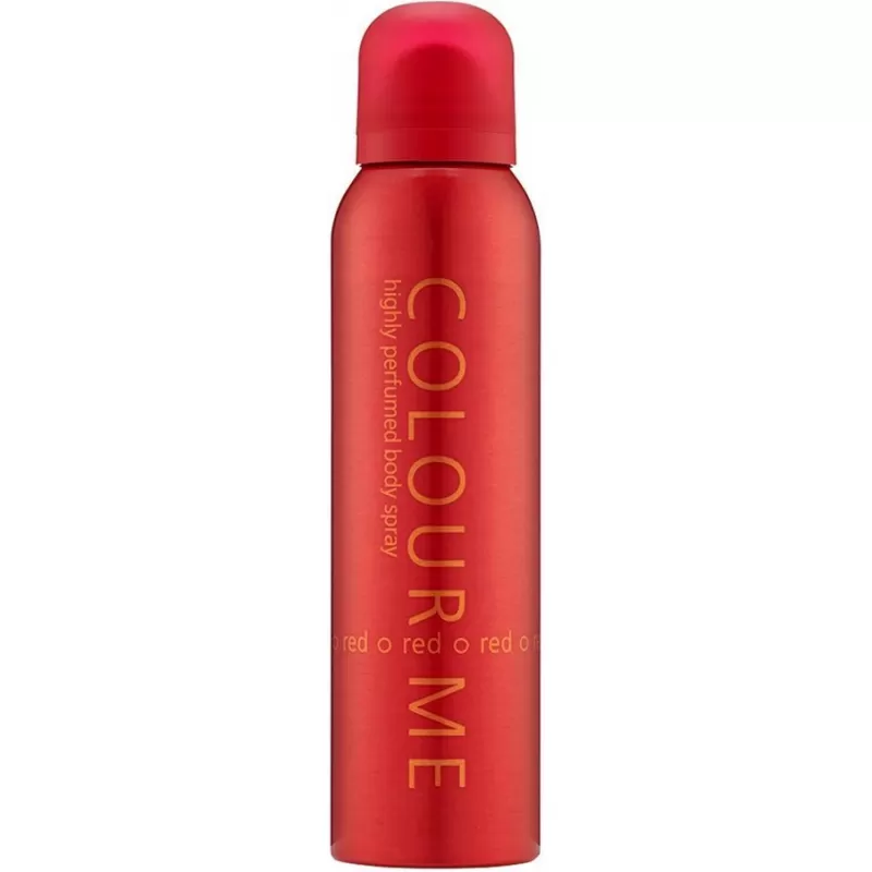 Body Spray Colour Me Red Femenino - 150ml