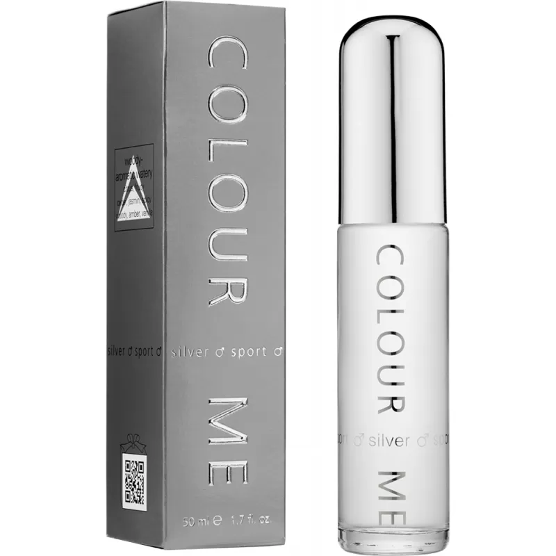 Perfume Colour Me Silver Sport EDP Masculino - 50m...