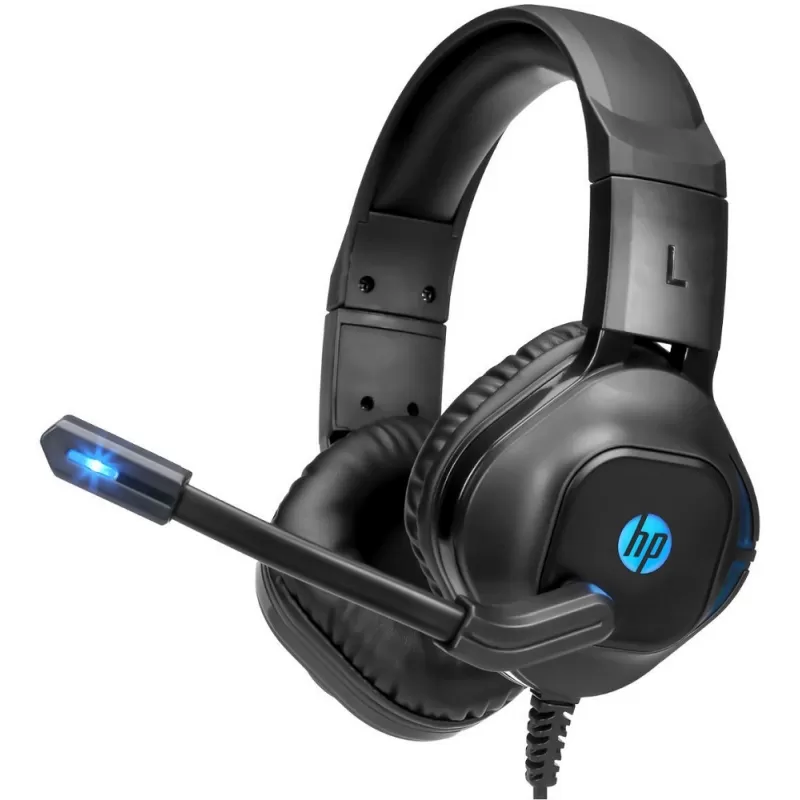 Headset Gaming HP DHE-8002 con Micrófono LED Negr...