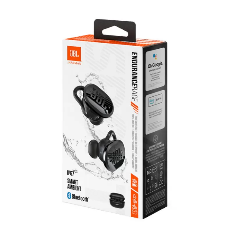 Auricular JBL Endurance Race TWS Bluetooth - Black