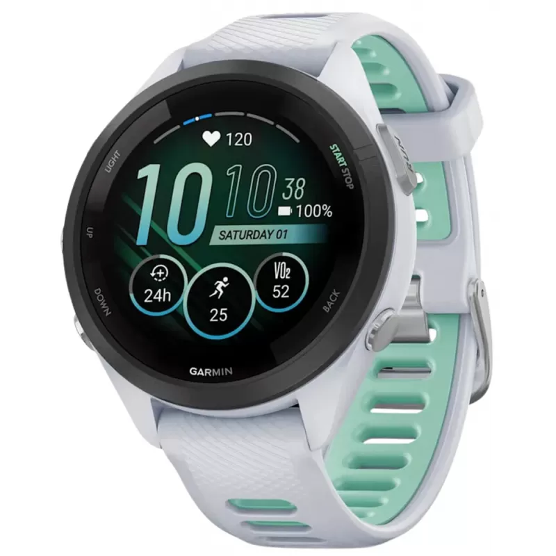 Reloj GPS Garmin Forerunner 265S 010-02810-04 - Whitestone/Neo Tropic