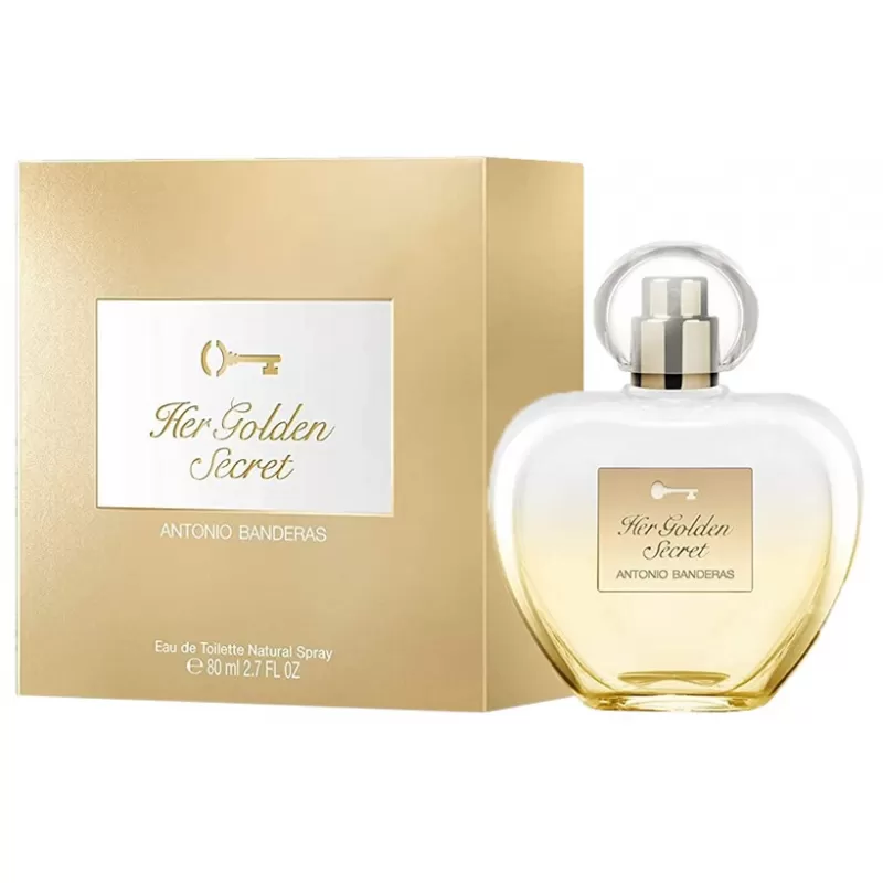 Perfume Antonio Banderas Her Golden Secret EDT Femenino - 80ml