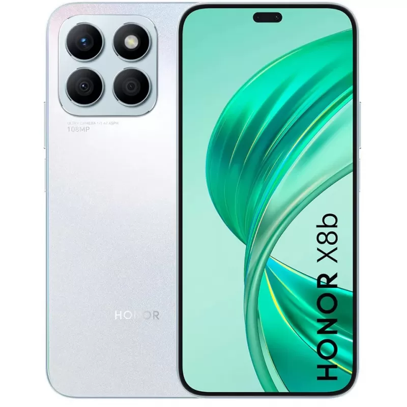 Smartphone Honor X8B NFC LLY-LX1 DS LTE 6.7" 8/256GB - Titanium Silver (Garantía Brasil)