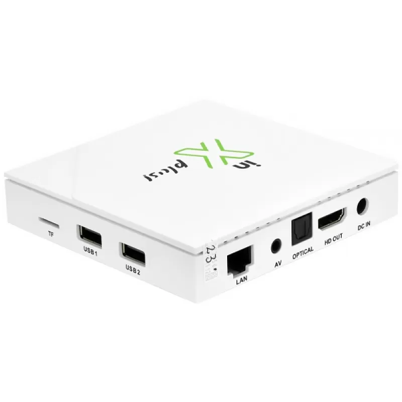 Receptor In X Plus V3 4K UHD 2/16GB Wi-Fi 2V - Blanco