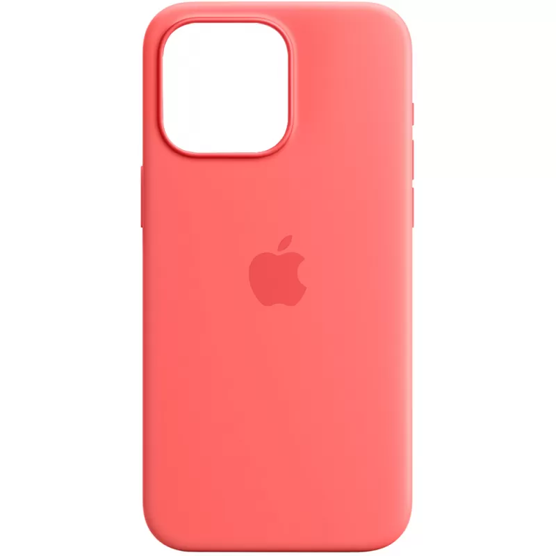 Apple Capa iPhone 15 Pro Max Silicone Case MT1V3ZM/A with MagSafe - Guava