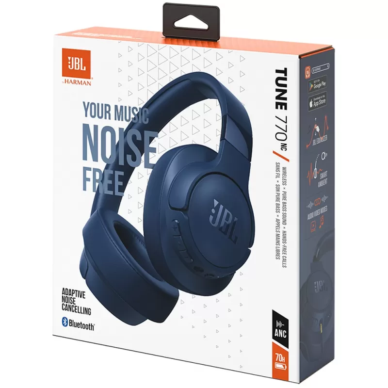 Auricular JBL Tune 770NC Bluetooth - Blue