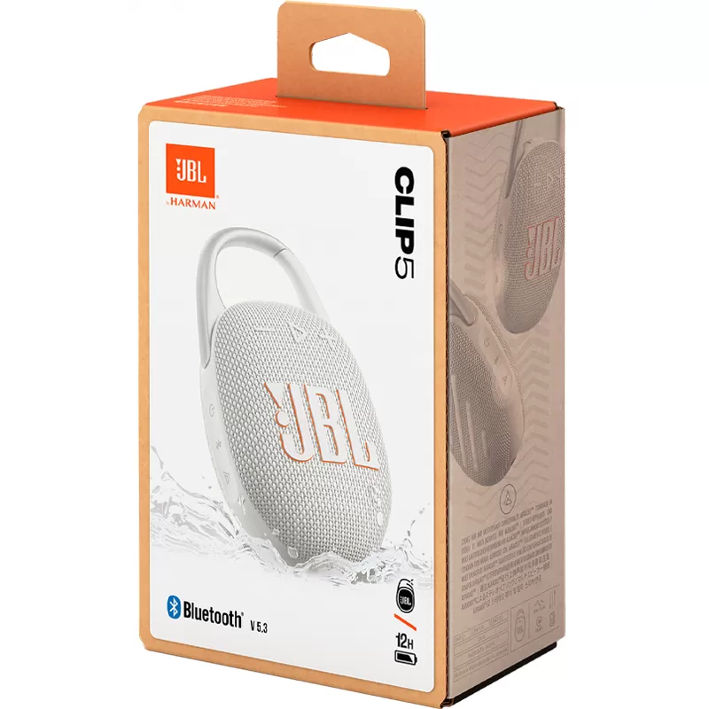 Speaker JBL Clip 5 Bluetooth - White