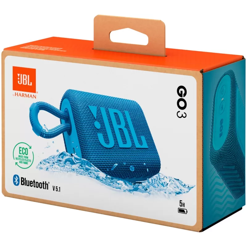 Speaker JBL Go 3 Eco Bluetooth - Blue