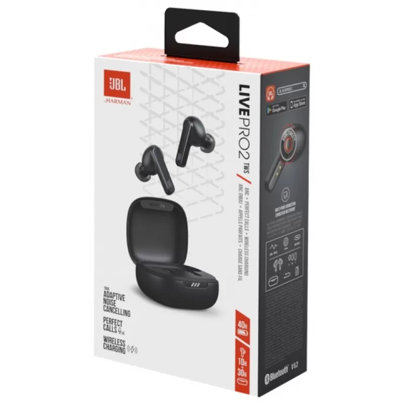 Auricular JBL Live Pro 2 TWS Bluetooth - Black