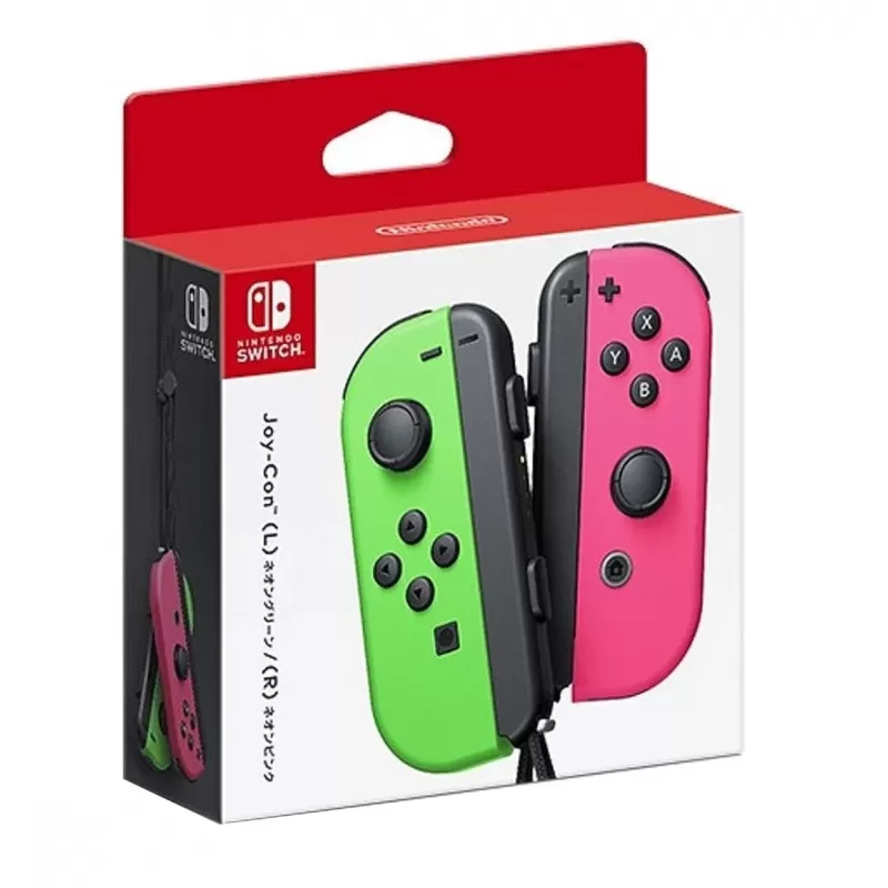 Control Nintendo Switch Joy-Con (L/R) - Neon Green/Pink