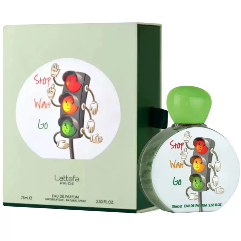 Perfume Lattafa Pride Kids Stop Wait Go EDP Unisex - 75mL