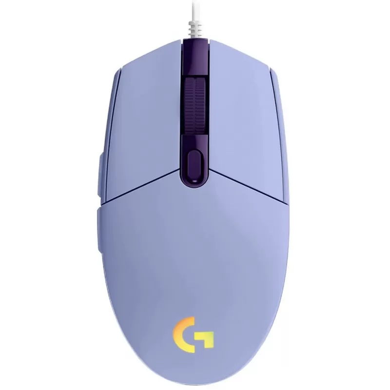 Mouse Gaming Logitech G203 RGB - Lilac