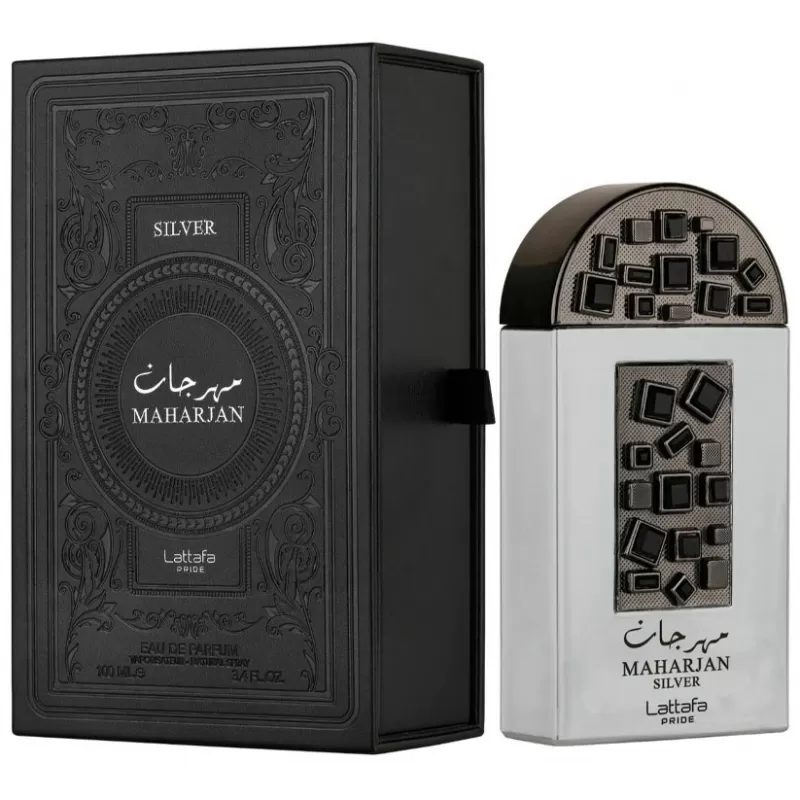 Perfume Lattafa Maharjan Silver EDP Masculino - 100mL