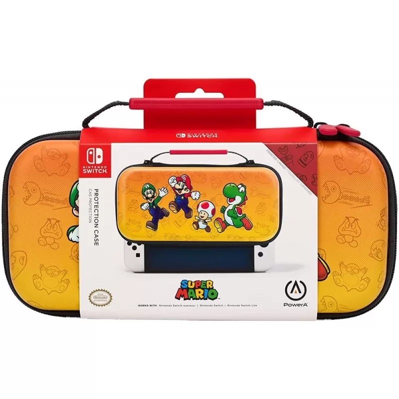 Estuche Protector PowerA para Nintendo Switch - Mario and Friends (PWA-A-03211)