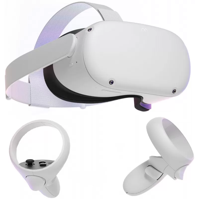 Lente de Realidad Virtual Meta Quest 2 256GB - Whi...