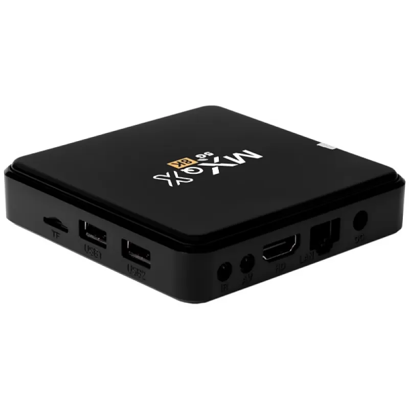 Receptor TV Box MXQ X 5G 8K 128/512GB - Black