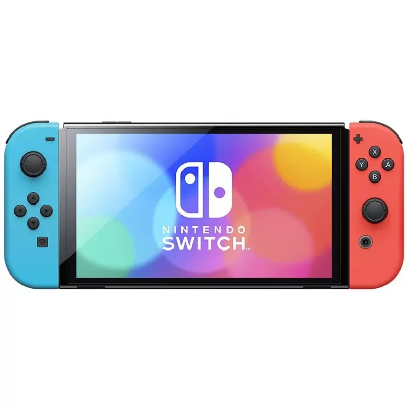 Consola Nintendo Switch OLED 64GB HEG S KABAA - Red/Blue (Japonés)