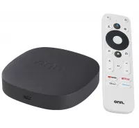 Media Player Onn Google TV Streaming Box 4K - Blac...