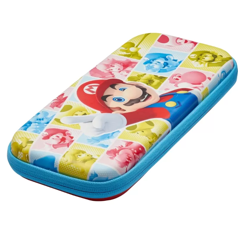 Estuche Protector Slim PowerA para Nintendo Switch - Super Mario Mushroom kingdom Reel (PWA-A-09471)