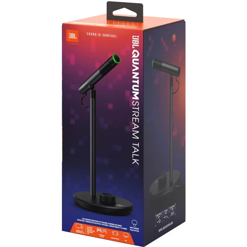 Micrófono JBL Quantum Stream Talk - Black