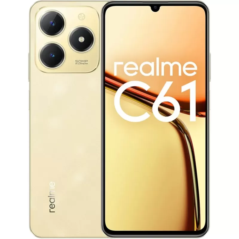 Smartphone Realme C61 RMX3930 DS LTE NFC 6.74" 8/256GB - Sparkle Gold