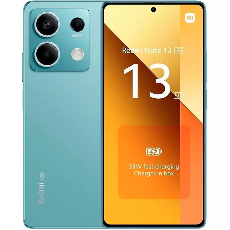 Smartphone Xiaomi Redmi Note 13 5G DS 6.67" 8/256GB - Ocean Teal (Sin Lacre)