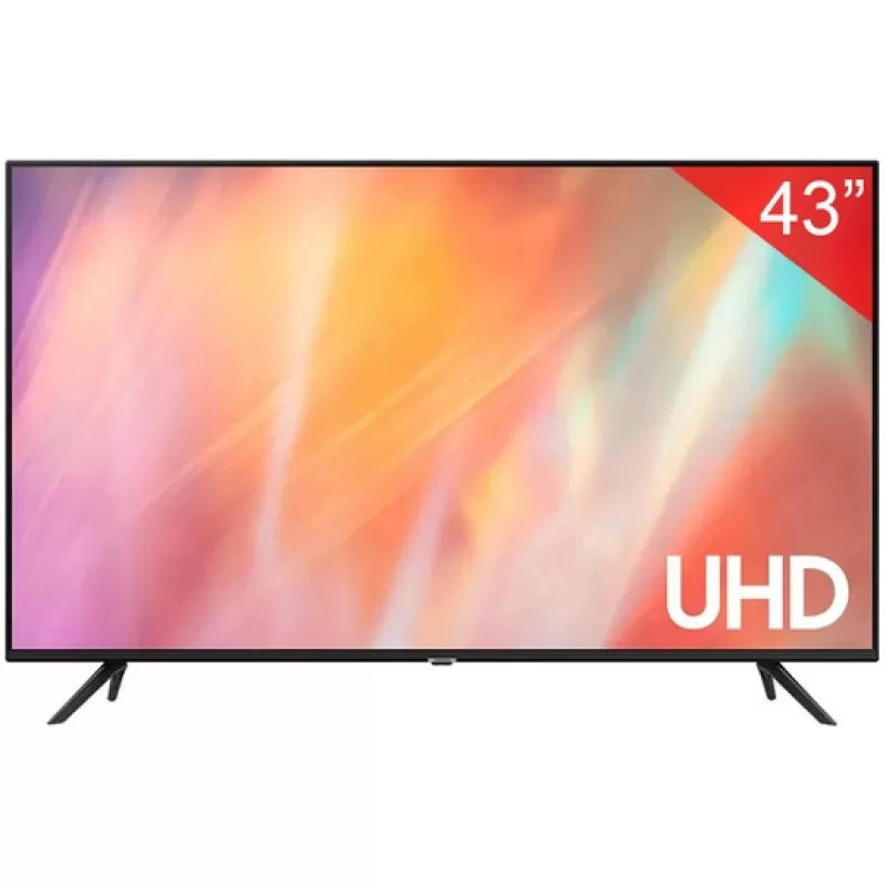 Smart TV LED Samgung 43" UN43AU7090 4K UHD (2...