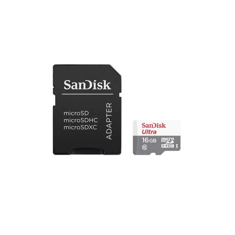 Memoria MicroSD Sandisk Ultra 16GB 80MB/s C10