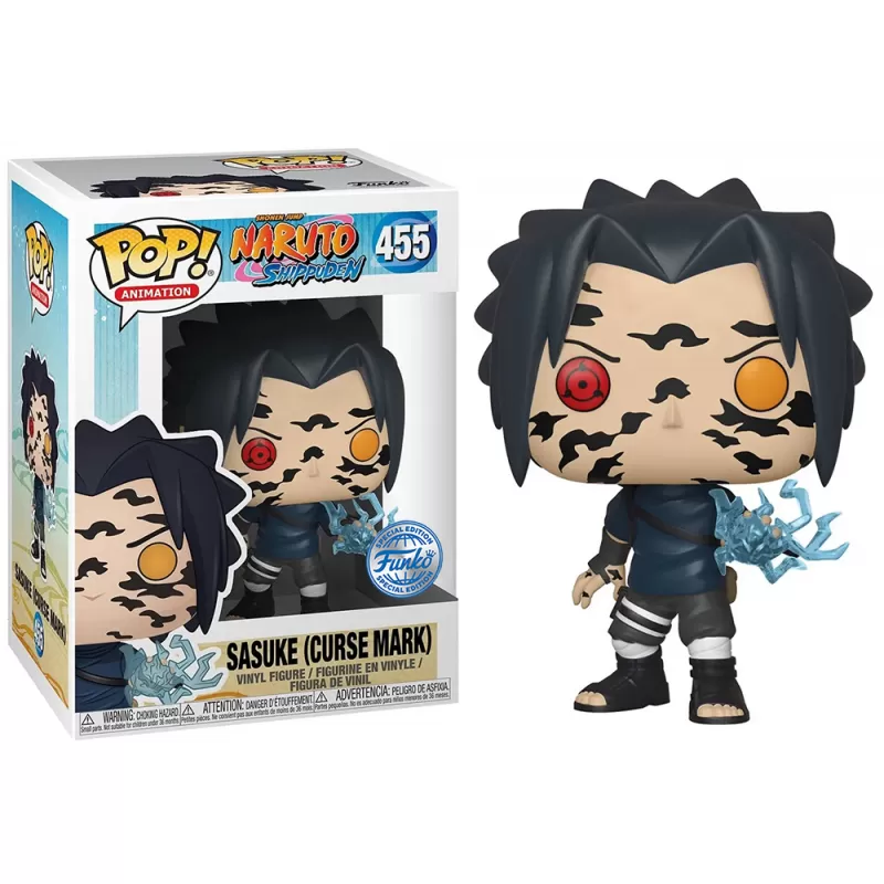 Muñeco Funko Pop! Naruto Shippuden - Sasuke (Curs...