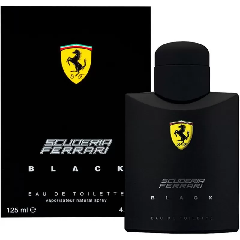 Perfume Ferrari Scuderia Black EDT Masculino - 125ml