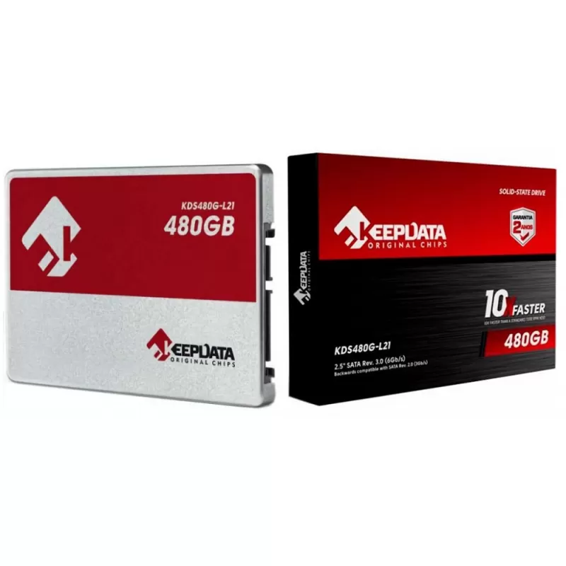 HD SSD Keepdata KDS480G-L21 480GB Sata III 2.5&quo...