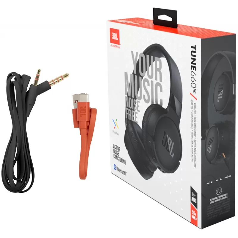 Auricular JBL Tune 660NC Bluetooth - Black